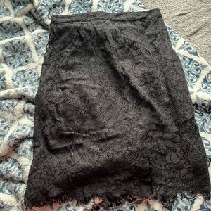 lace pencil skirt